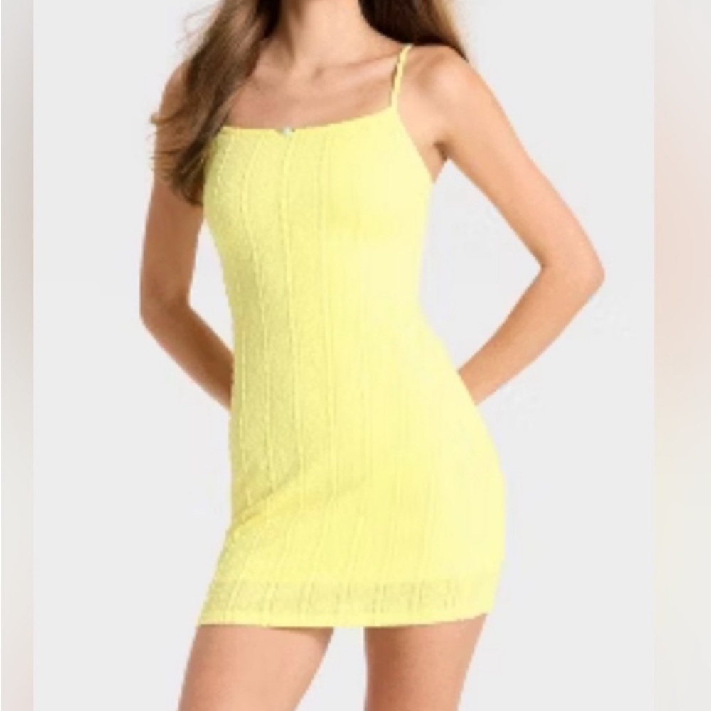 Wild Fable Yellow Mini Dress
